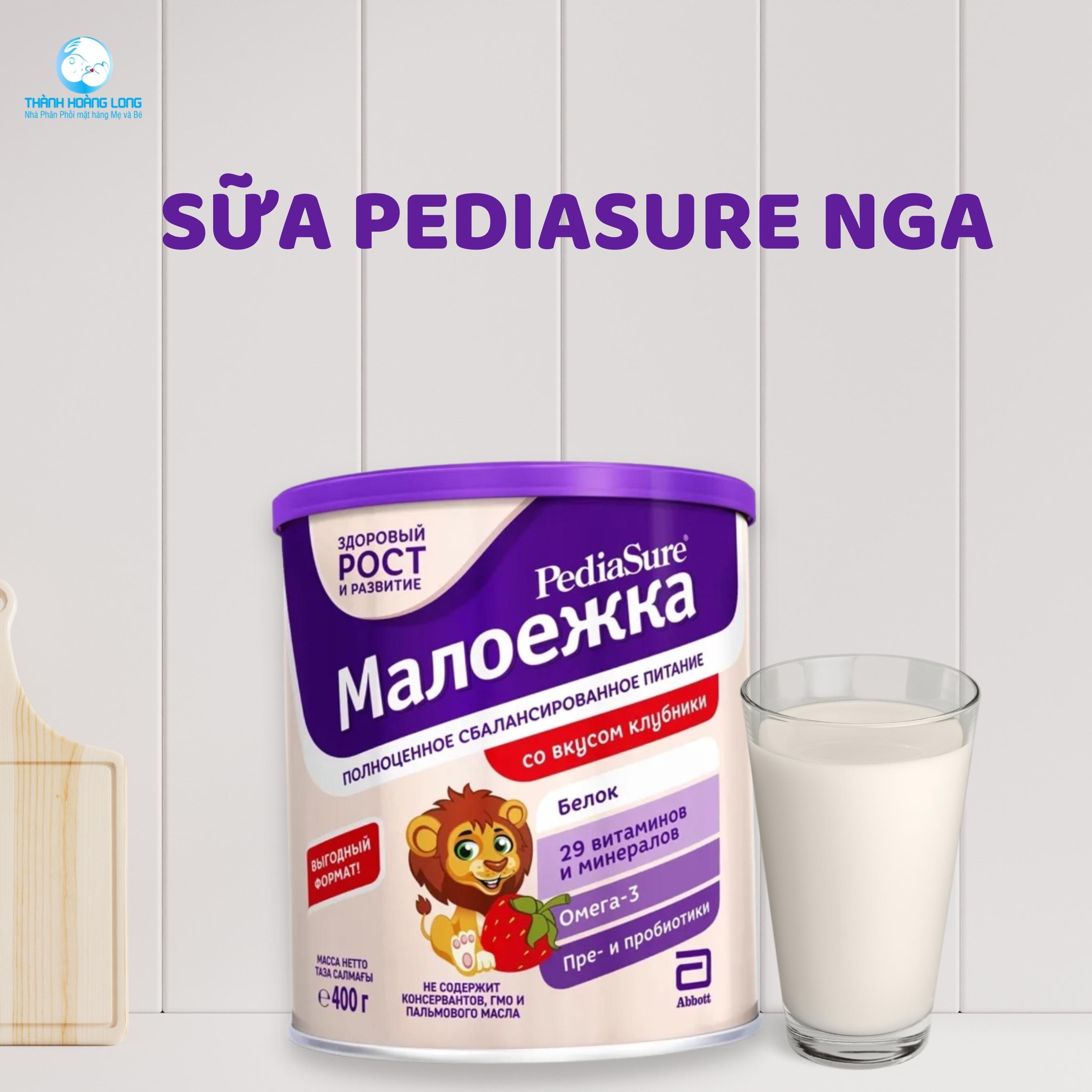 Hiểu đúng về sữa Pediasure Nga thành phần công dụng nguồn gốc