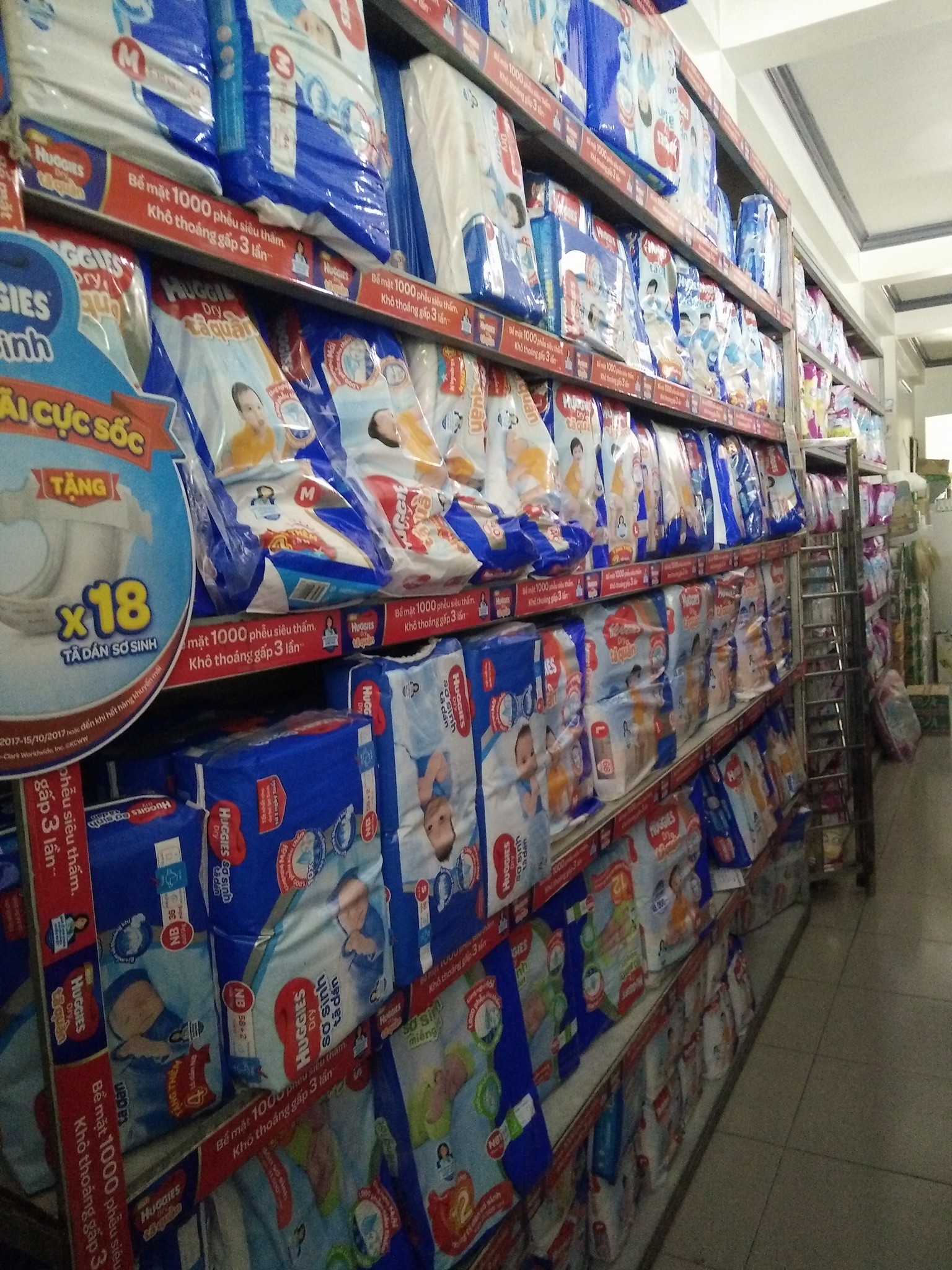 Phân phối sữa tã Đồng Nai chính hãng