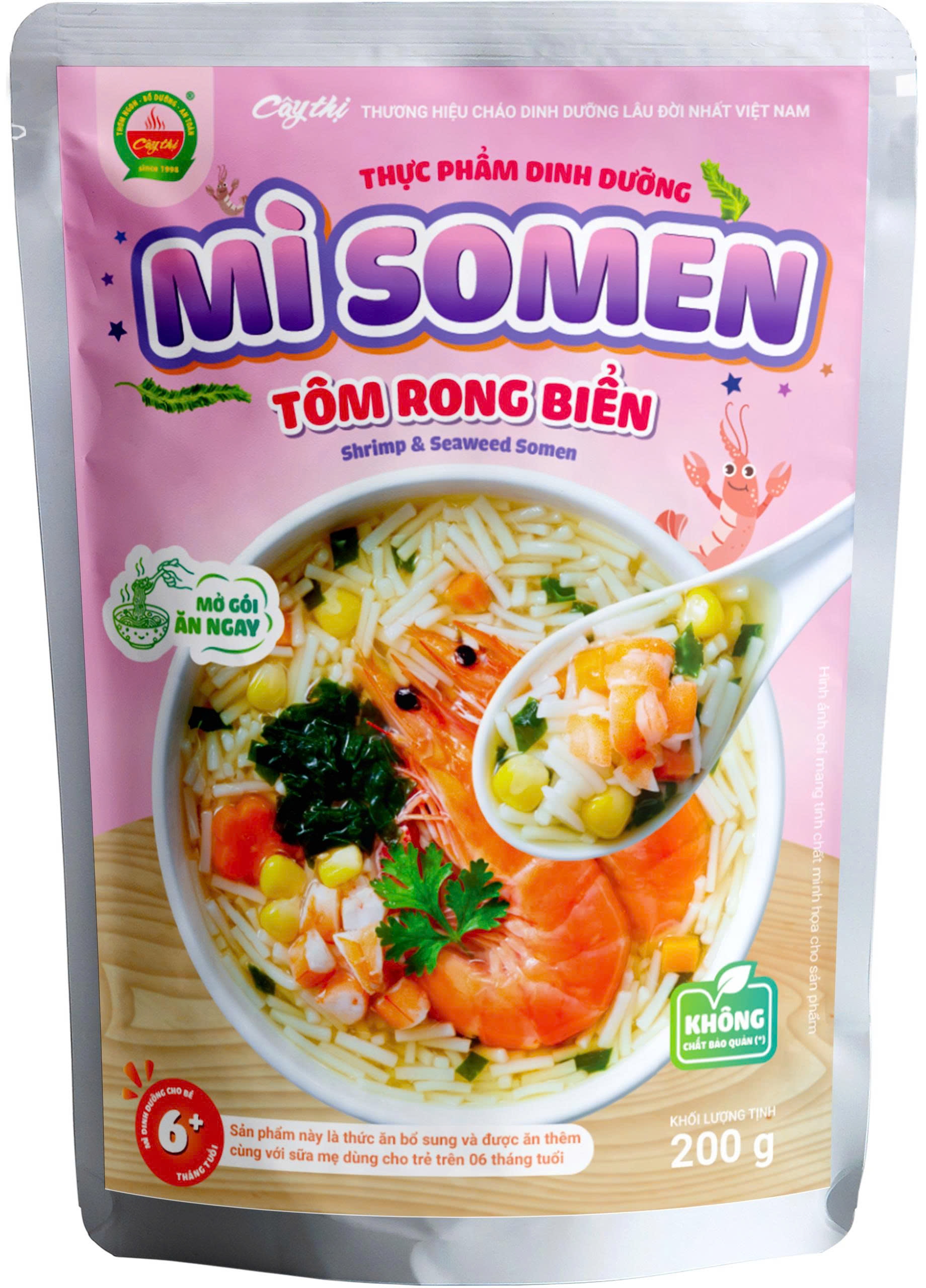 AKF Mì Somen Tôm Rong Biển 200g