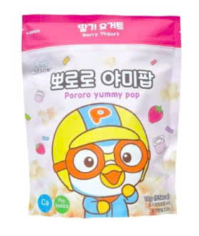 Bánh Pororo vị sữa chua dâu 10g