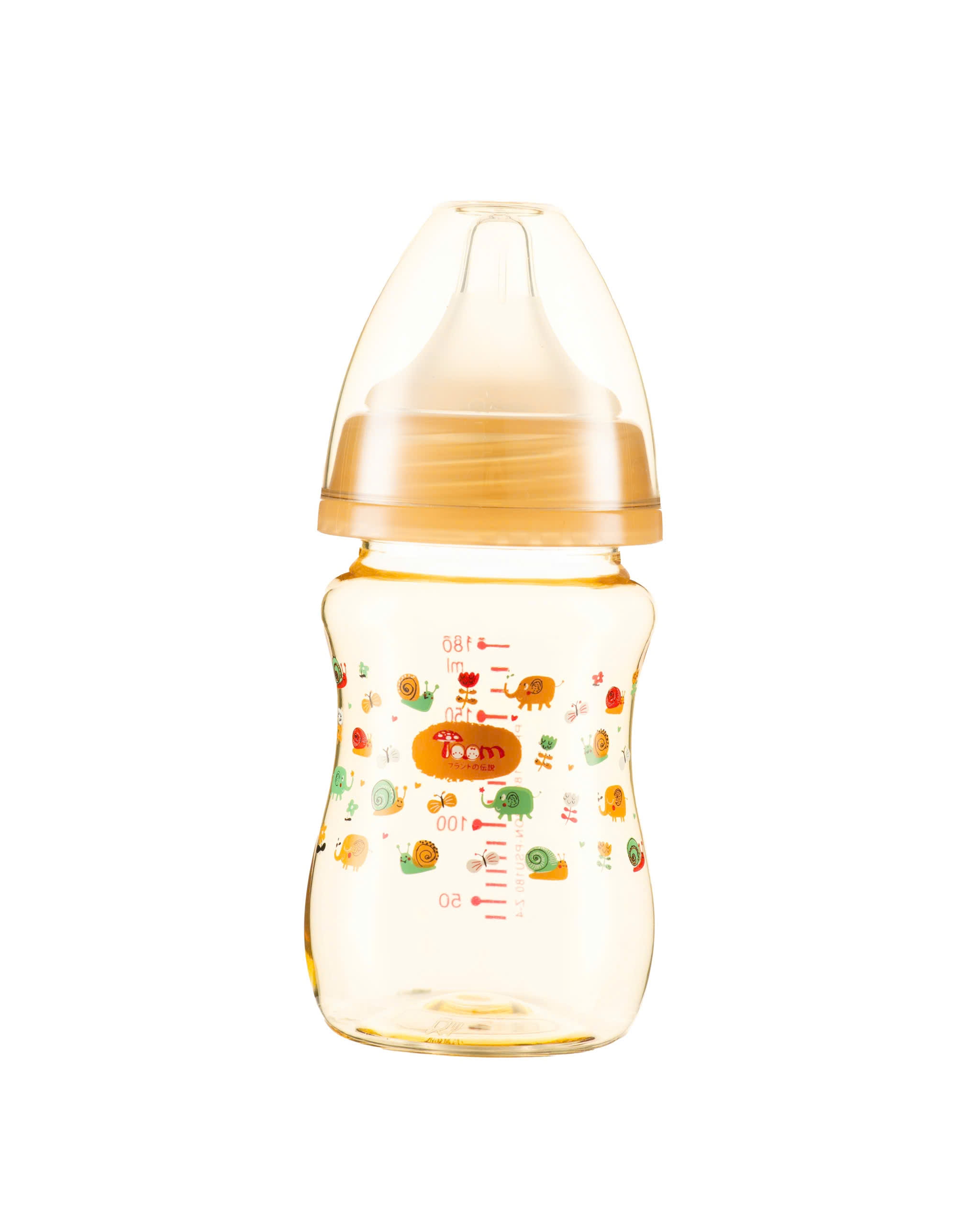 Bình sữa TO.OM PPSU 180 ml AG + SILVER