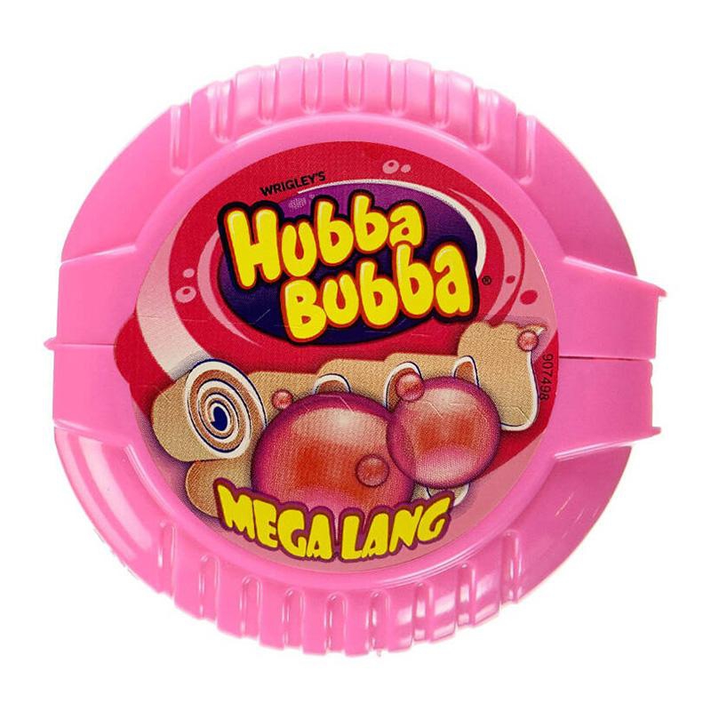 Kẹo Gum cuộn Hubba Bubbal - vị Fancy Fruit (hồng)