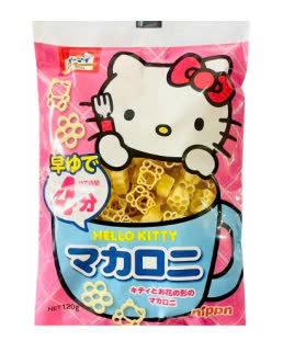 Mì nui hình hoa và mèo Hello Kitty Nhật Bản 120g