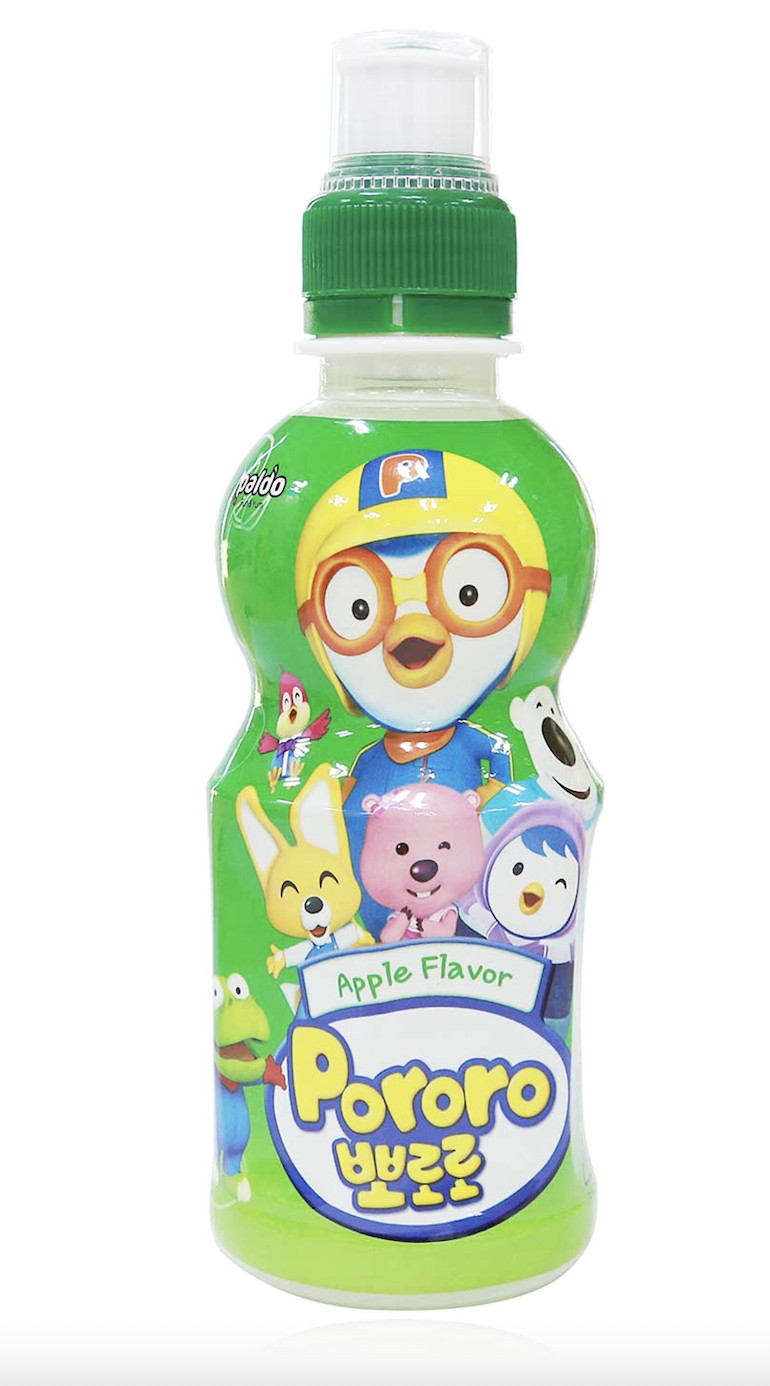 (Chữ Việt) Nước uống Pororo vị Táo 235ml