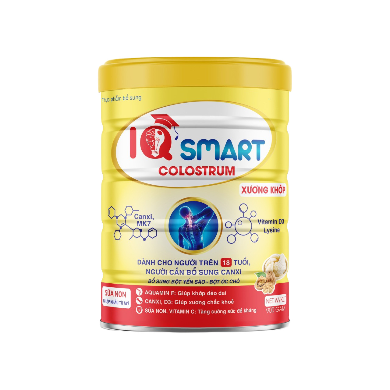 Sữa Bột IQ Smart Colostrum - Xương Khớp 900g