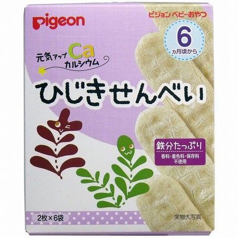 Bánh gạo Pigeon vị Rong Biển - 6 tháng