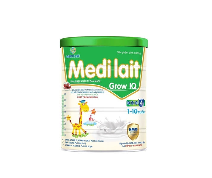 Sữa Bột Medilait Grow IQ 400g