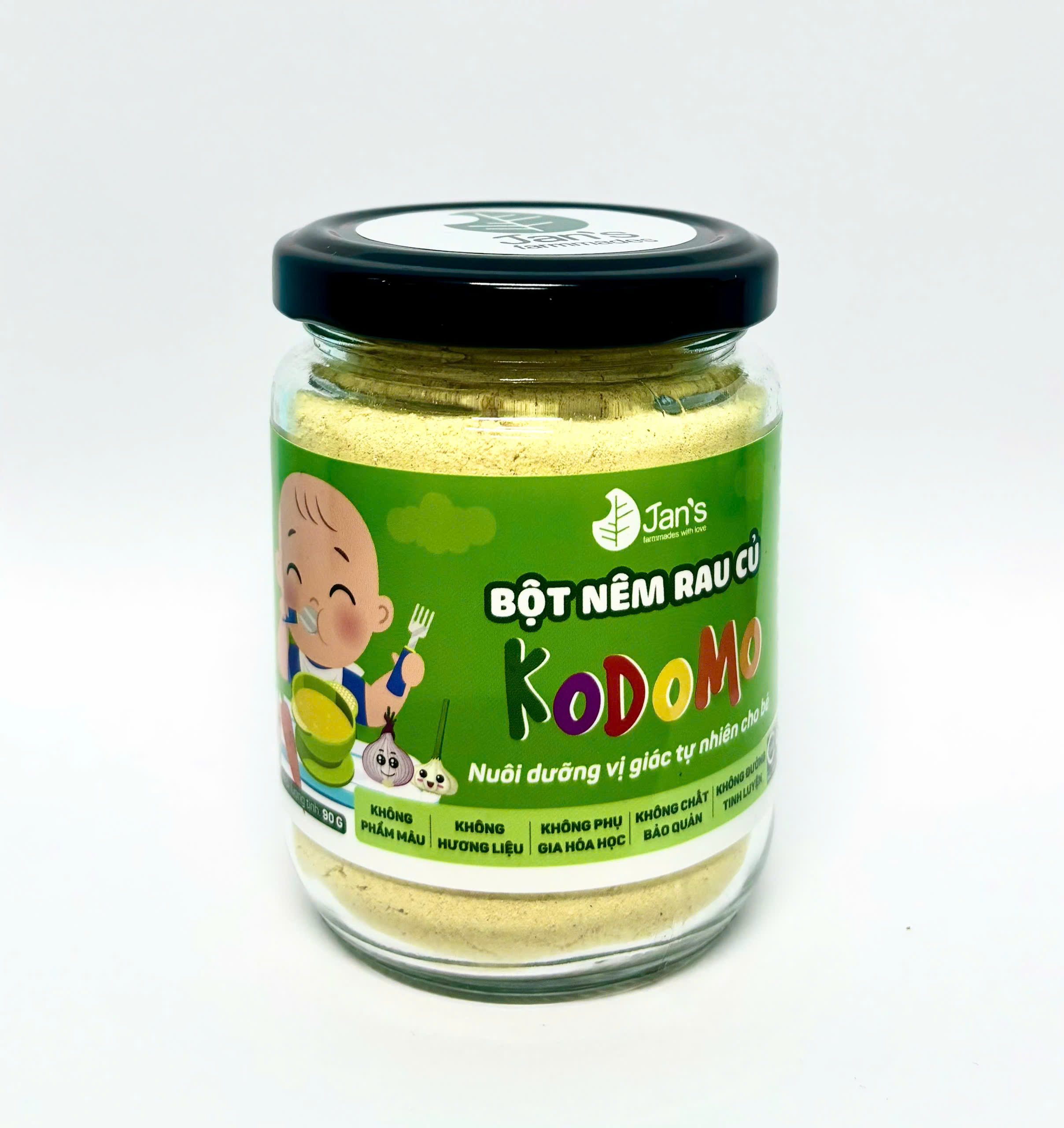 Bột nêm Rau Củ Kodomo 90gr-Jan s