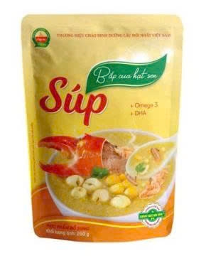 AKF Súp Bắp Cua Hạt Sen 260g (Thùng 30 gói)