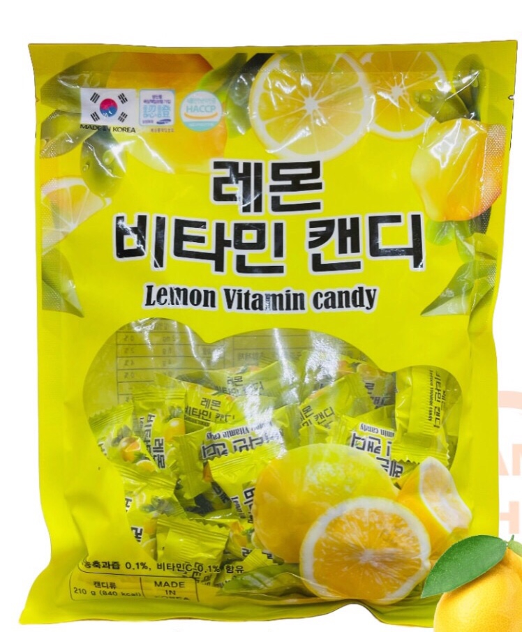 Kẹo Vitamin Chanh Hàn Quốc 210g