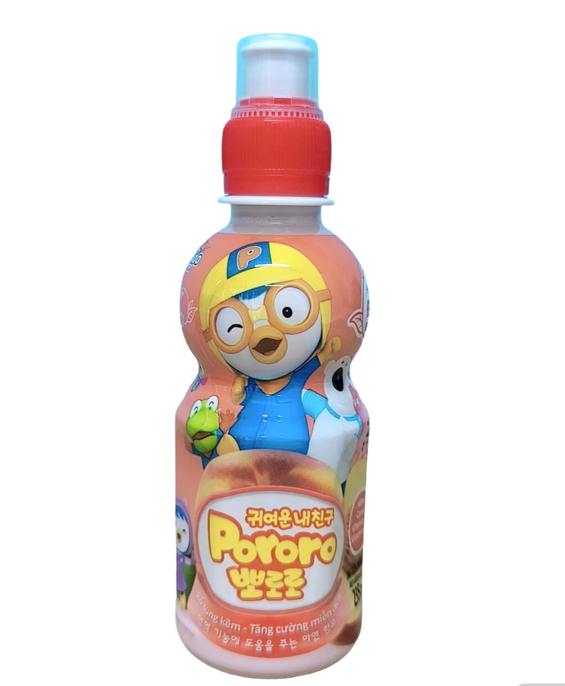 (Chữ Việt) Nước uống Pororo vị Đào 235ml