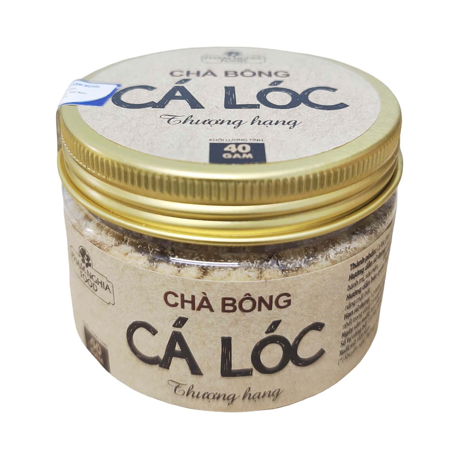 Chà Bông Cá Lóc Thượng Hạng 8M+ 40g