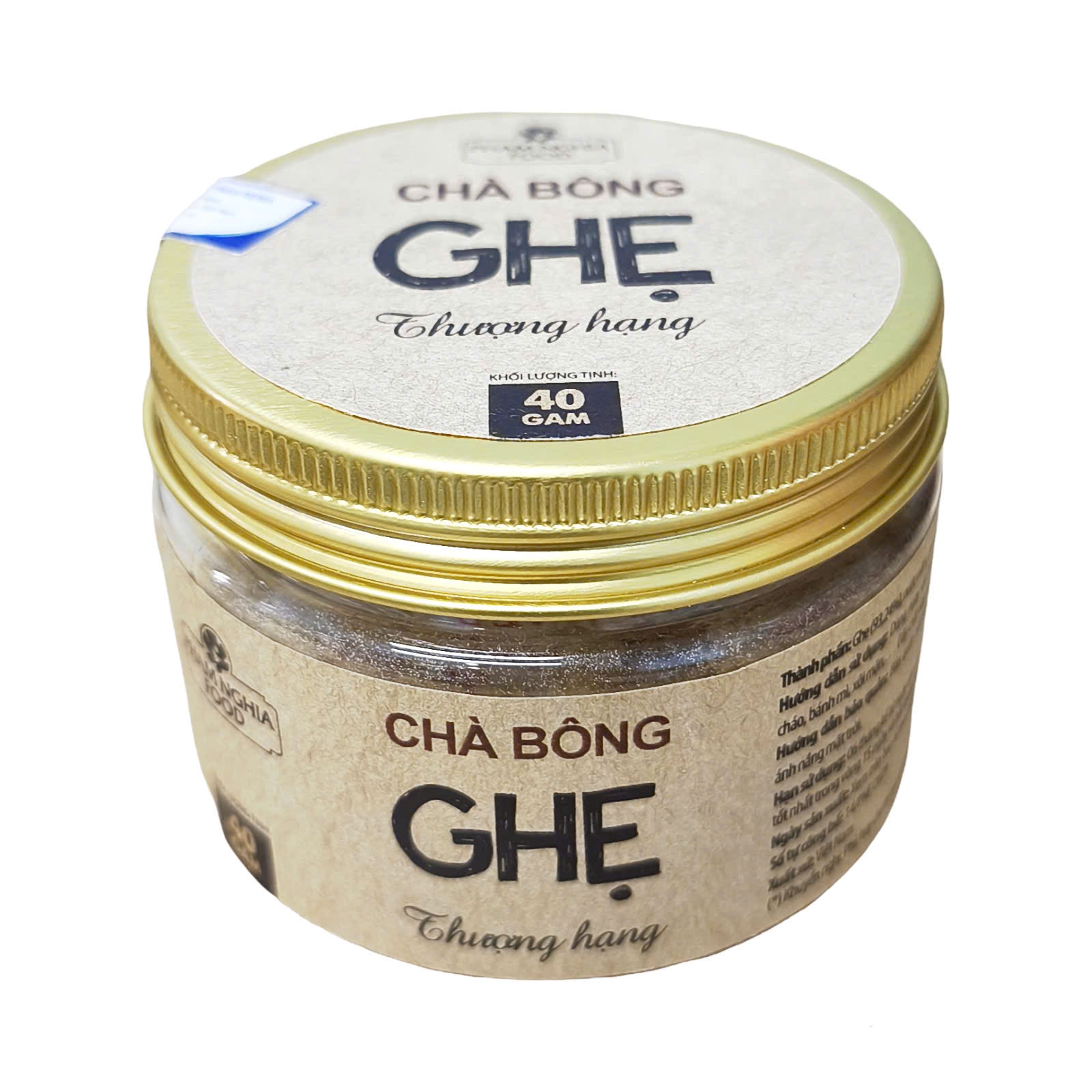 Chà Bông Ghẹ Thượng Hạng 8M+ 40g